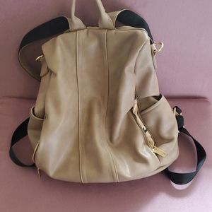 Tan Backpack